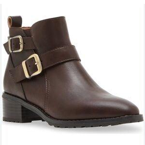 Blondo Shantel Waterproof Brown Ankle Boots Size 9.5 New